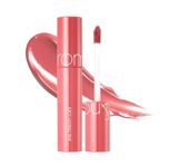 Rom&Nd Juicy Lasting Tint 09,Litchi Coral 5.5g, Vivid color, Juicy & Glossy Finish, Long-lasting, MLBB, moisturizing, Highly-Pigmented, Clear & Natural Makeup, Lip Tint for Daily Use, K-beauty