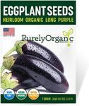 Organic Eggplant Seeds (Long Purple