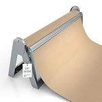 Bryco Goods 24" Wall Mountable Roll Paper Dispenser and Cutter - Pull The Paper Up from One Corner to Get Great Cut - Non-Slip Rubber Feet for Table Tops - Clean Cuts Every Time - Easy to Install