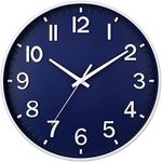 HZDHCLH Wall Clock 12 Inch Silent N