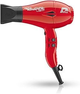 Parlux Advance Light - Secador de pelo ionico, Rojo