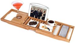 Utoplike Bathtub Caddy Tray, Bamboo