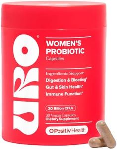 O Positiv URO Whole Body Probiotic – 3-in-1 Probiotic Supporting Gut, Skin, and Oral Microbiomes & Digestive Health – 20B+ CFUs, Licorice Root, Dandelion – Non-GMO, Vegan, Gluten-Free – 30 Capsules