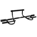 ProsourceFit Multi-Grip Chin-Up/Pull-Up Bar, Heavy Duty Doorway Trainer for Home Gym