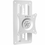 VIVO Height Adjustable 17 to 32 inch Single Monitor Articulating Wall Mount for Standing Workstations, Fits 1 Screen with Max VESA 100x100mm, White, MOUNT-VW01AW