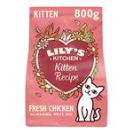 Lily's Kitchen Natural Kitten Dry Cat Food Chicken & White Fish 4 x 800g