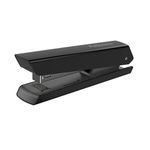 Fellowes Jam Free Stapler, 20 Sheet Capacity - LX820 Full Strip Antibacterial Manual Stapler- Uses Both 24/6mm and 26/6mm Staples - Black