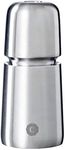 CrushGrind Stockholm Salt- or Pepper Grinder with patented ceramic grinder (110mm, Stainless Steel, 1 Pack)