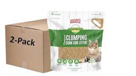 Nature's Miracle Premium Clumping Corn Cob Litter, Tough Odor Bio-Enzymatic Formula, Dust Free