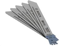 Bosch RM618 6-Inch 18T Metal Cutting reciprocating Saw Blades - 5 Pack, Blue