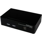 StarTech.com 2 Port DisplayPort KVM Switch - 2560x1600 @60Hz - Dual Port DP USB, Keyboard, Video, Mouse Switch Box w/ Audio for Computers and Monitors (SV231DPUA)