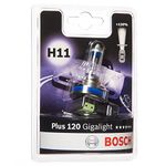 Bosch H11 (711) Plus 120 Gigalight Headlight Bulb - 12 V 55 W PGJ19-2 - 1 Bulb