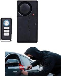 Anki HappiGo 108dB Wireless Vibration Alarm, Anti-Theft Burglar Alarm with Wireless Remote Control for Car, Truck, Motorcycle, E-Bike