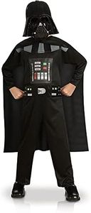 RUBIE'S Rubies Star Wars, costume da ingresso della gamma Dark Vader 7-8 anni, colore: Nero