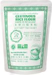 Soeos Glutinous Rice Flour, 16oz (454g) - Non-GMO, All Natural, Vegan & Gluten-Free Sweet Rice Flour for Baking, Cooking, and Asian Recipes.