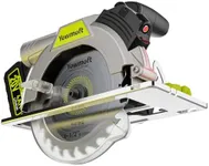 Yowmoft 20V Cordless Circular Saw with 6-1/2-Inch Blade, 5600Rpm Brushless Battery Circular Saw with LED Light & Red Beam Guide & Battery and Charger (4.0Ah)