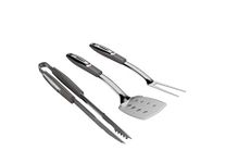 Cuisinart CGS-233GY 3-Piece, Gray Grill Tool Set