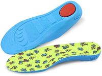 Kids Orthotic Insoles Kids Flat Feet Inserts for Moderate Arch Support, Comfort and Soft Cushion (15.5 cm/Toddler 5-8)