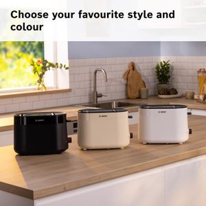 Bosch 2-Slice Toaster – Cream, MyMoment Collection