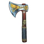 Liontouch Viking Axe | Chief Harald’s Medieval Foam Toy for Children’s Pretend Play with Norse Theme | Safe Weapons & Battle Armor for Dress Up & Costumes for Kids