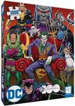 DC Villains Forever Evil 1000 Piece Jigsaw Puzzle | Celebrating WB 100 | Officially Licensed DC Comics Universe Merchandise | Collectible Puzzle Featuring Joker, Harley Quinn, Lux Luthor, and Others