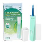 Accufast Bowel Cancer Home Test Kit | 2-in-1 FOB/TRF Colon Faecal Screening Test Kit | Hemoglobin & Transferrin Combo | Dual Result Test for Lower & Upper Gastrointestinal Screening