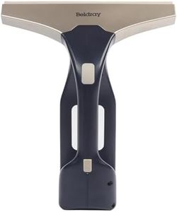 Beldray Cordless Window Cleaning Vacuum – Handheld Window, Mirror & Glass Surface Cleaner With Squeegee Head, Rechargeable, 100 ml Removable Water Tank, Great For Removing Condensation, Navy, BEL01988