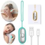 Sleep Aid Device, Calm Palm Sleep Aid USB Charging Microcurrent Holding Sleep Instrument for Fast and Deep Sleep Mini Hand Held Sleeping Aids Device for Insomnia Relief,Relieve Anxiety (Blue)