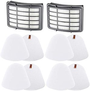 4+2 Pack Filters for Shark Vacuum Navigator Lift Away Filter Replacement Models NV350 NV351 NV352 NV355 NV356E NV360 UV440 UV540 CU500 XFF350 XHF350