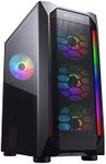 Cougar MX410 Mesh-G RGB Powerful Airflow and Compact Mid-Tower Case