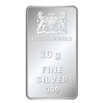 Lords Jewels Banyan Tree BIS Hallmarked and Approved 999 Purity Silver Bar 10g- Save For The Future