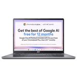 Acer Chromebook Plus 514 CB514-3H Laptop - AMD Ryzen 5 7520C, 8GB, 256GB SSD, Integrated Graphics, 14" WUXGA, Google Chrome OS, Iron