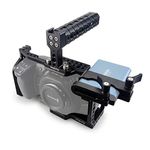 Camera Cage Kit for BMPCC 4K /6K with Rotating NATO Top Handle, for Blackmagic Design Pocket Cinema Camera 4K & 6K