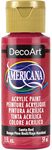 DecoArt Americana Acrylic Paint, 2-Ounce, Santa Red