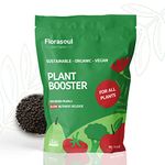 Florasoul® Booster Slow Release Fertiliser Granules Eco-Friendly All Purpose Plant Food for Outdoor Plants and Lawn Feed Licensed Vegan Organic Seaweed Fertiliser, Longterm Effect 3 Months, 3kg