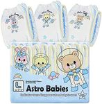 Littleforbig Printed Adult Brief Diapers 10 Pieces - Astro Babies(L)