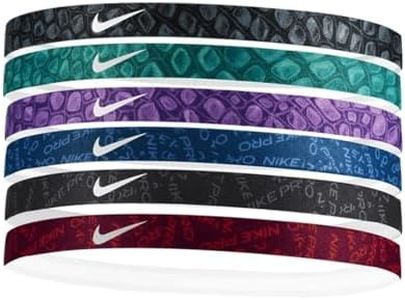 Nike Printed Headbands 6 Pack