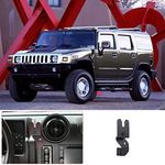 Car Radio Mount Holder，Radio Holder ，Walkie-Talkie Mount Bracket Stand Organizer for Hummer H2 2003-2007 (Left Side)