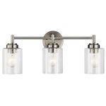 Kichler Lighting 45886NI Three Light Bath from The Winslow Collection, Brushed Nickel