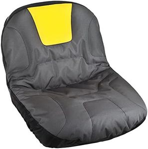 Riding Mower Seat Cover Compatible with Husqvarna,Cub Cadet,John Deere,Craftsman,Kubota, Lawn Tractor Seat Cover(Medium)