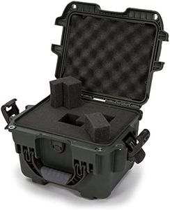 Nanuk 908 Waterproof Hard Case with Foam Insert - Olive - Made in Canada