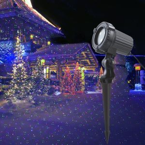 Star Christmas Projector – Blue, Green, Red Light Show