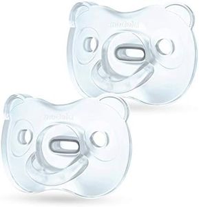 Medela Baby Soft Silicone Sucette - Pour Bébé de 6 à 18 mois - Lot de 2
