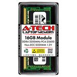 A-Tech 16GB RAM for HP 15 (15-dy2024nr) Laptop | DDR4 3200MHz PC4-25600 SODIMM 1.2V 260-Pin Non-ECC SO-DIMM Memory Upgrade