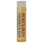 Burt's Bees 100% Natural Moisturizing Lip Balm, Coconut & Pear with Beeswax & Fruit Extracts - 1 Tube, Pack of 1