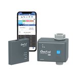 LinkTap G1S Wireless Water Timer & Gateway - Cloud Controlled Smart Tap Hose Timer & App, Remote Irrigation for Garden, Weather Awareness, Manual Control & Digital Lockout, 2 Year Battery Life, IP66