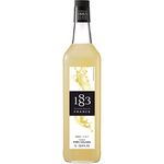 1883 Maison Routin Premium Pina Colada Flavoured Syrup for Cocktails, Mocktails, Smoothies, Iced Tea, Desserts Glass 1L