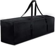 COOLBEBE 47" Sports Duffle Bag - 197L Extra Large Travel Duffel Luggage Bag with Upgrade Zipper, Sturdy & Water Resistant, Black