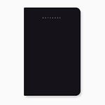 FACTOR NOTES A5 Notebook: 90 GSM | Ruled | 160 Pages (Black)