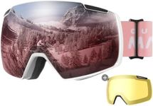 OutdoorMaster Heron Ski Goggles wit
